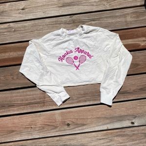 Hoaka apparel crop top sweater